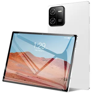 10.1-inch Tablet 1920*1200 IPS Clear Touchscreen Android 13 Tablet 12GB RAM 512GB ROM Memory, 8000mAh BT 13MP 26MP 5G WiFi
