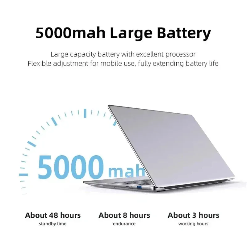 2025 Portable 14.1\" i7 Windows 11 Laptop - 12GB RAM"