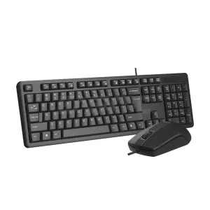 A4Tech KRS-3330 USB Keyboard and Mouse Black
