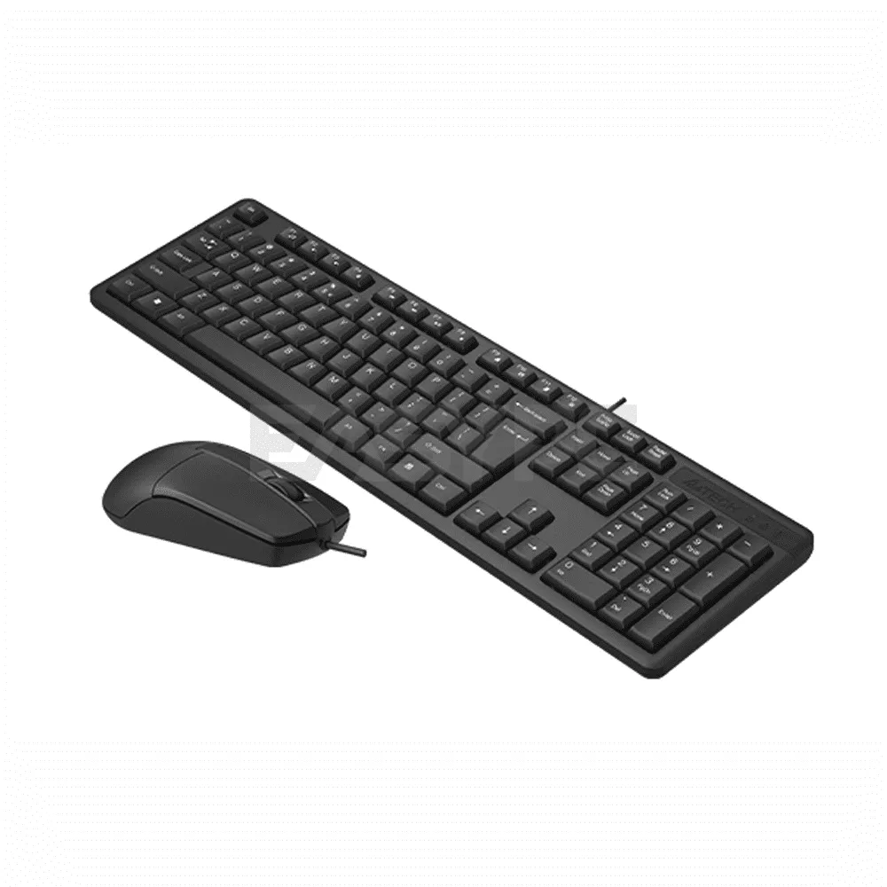 A4Tech KRS-3330 USB Keyboard and Mouse Black