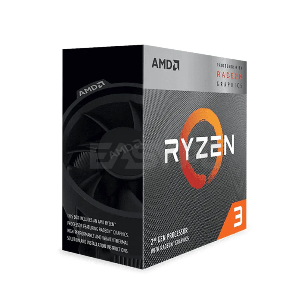 AMD Ryzen 3 3200g Socket Am4 3.6ghz with Radeon Vega 8 Processor MPK