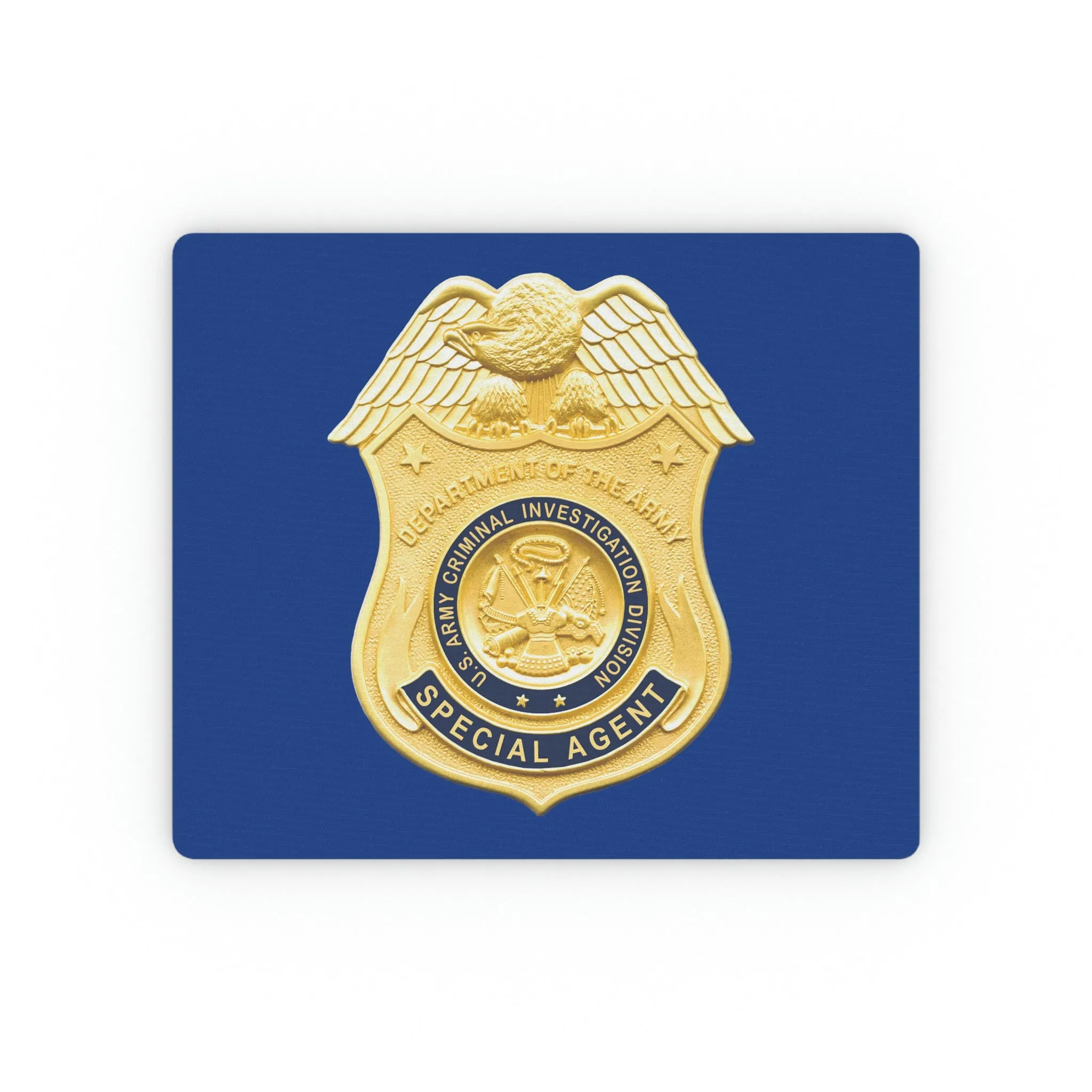 Army CID Badge - Rectangular Mouse Pad