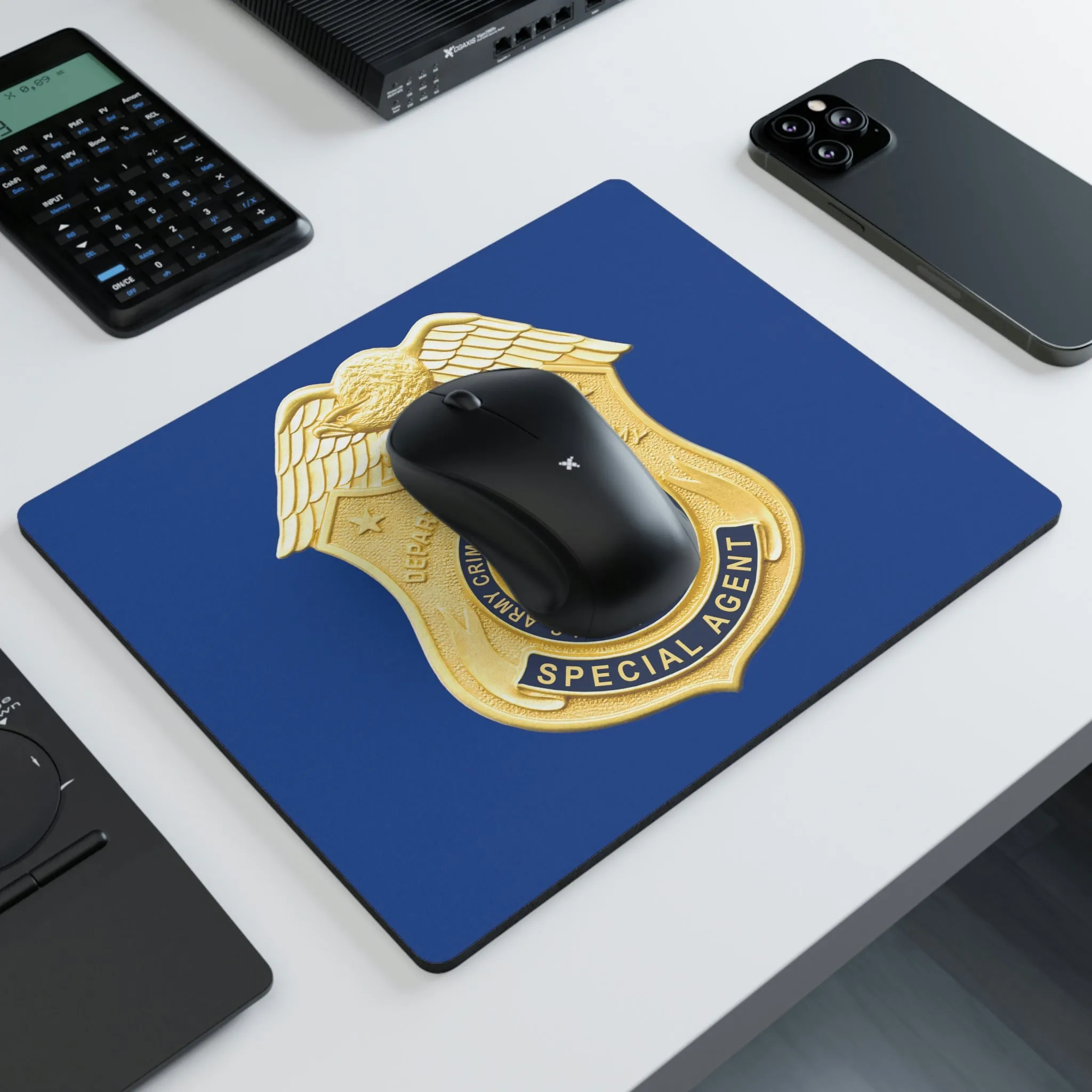 Army CID Badge - Rectangular Mouse Pad
