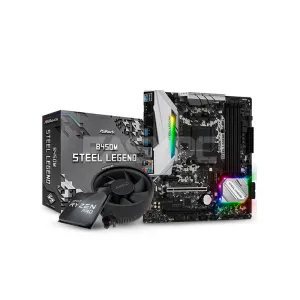 ASROCK BUILD AMD RYZEN 5 4650G / ASROCK B450 STEEL LEGEND