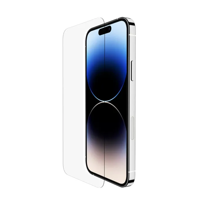 Belkin Screen Protector voor iPhone 16 / iPhone 15 / iPhone 14 Pro - UltraGlass Anti-Microbial (BOXED)