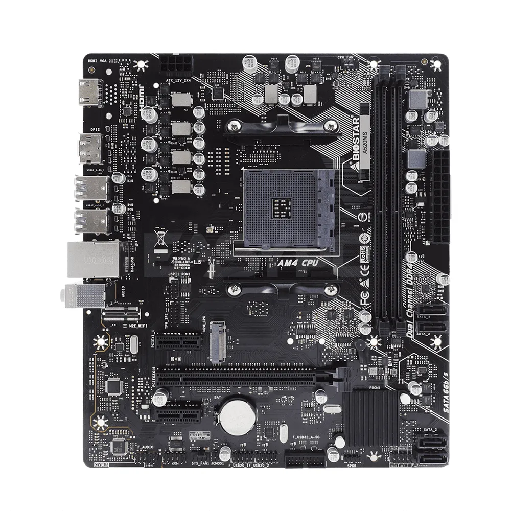 Biostar A520MS Socket Am4 DDR4 Motherboard