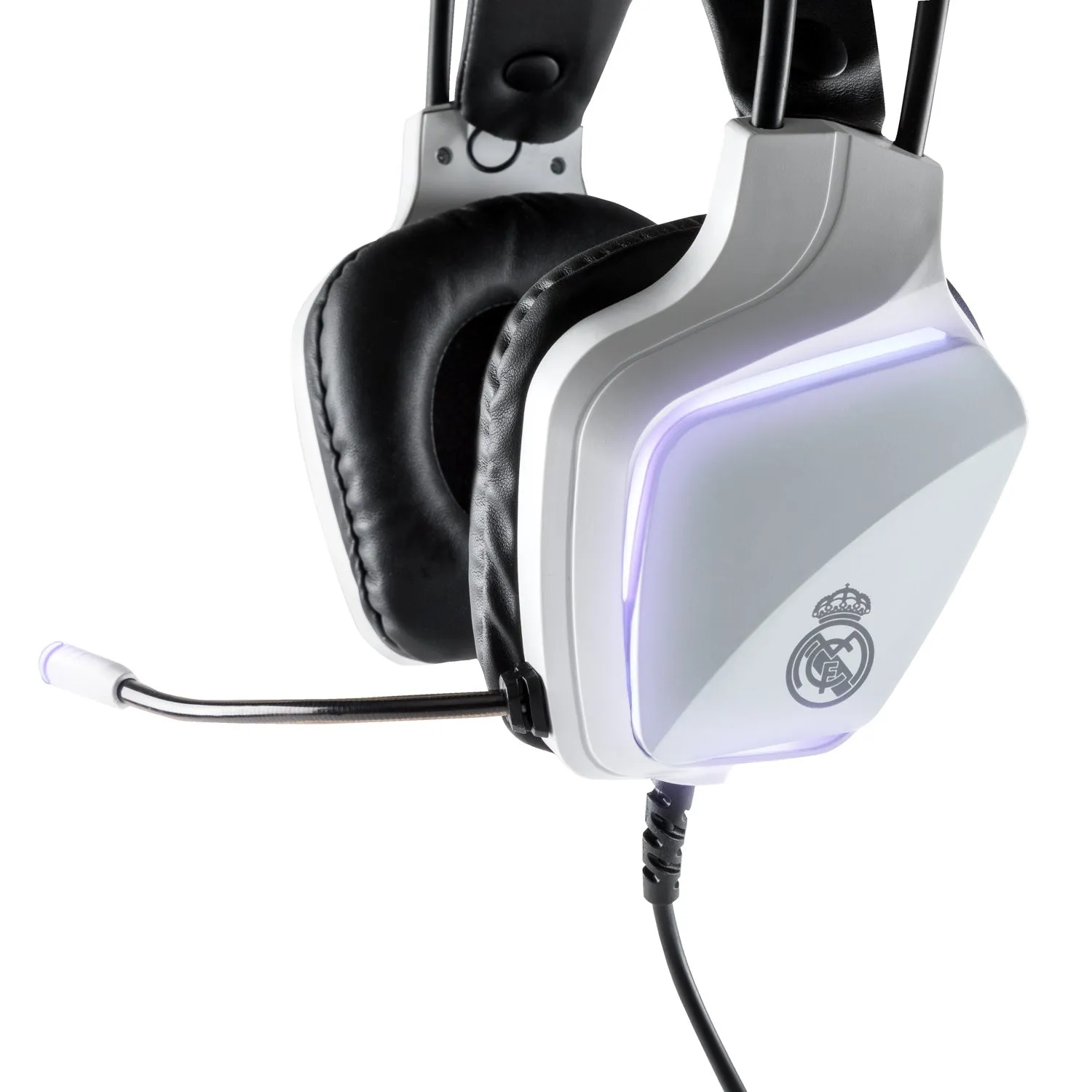 Cascos Gaming Led Blanco