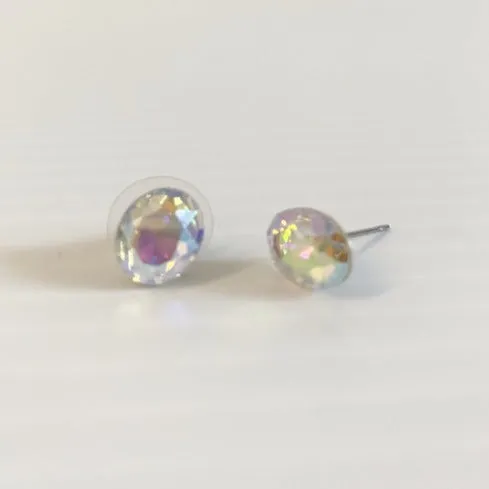 Fashion Accessories - Oval Stud Earrings
