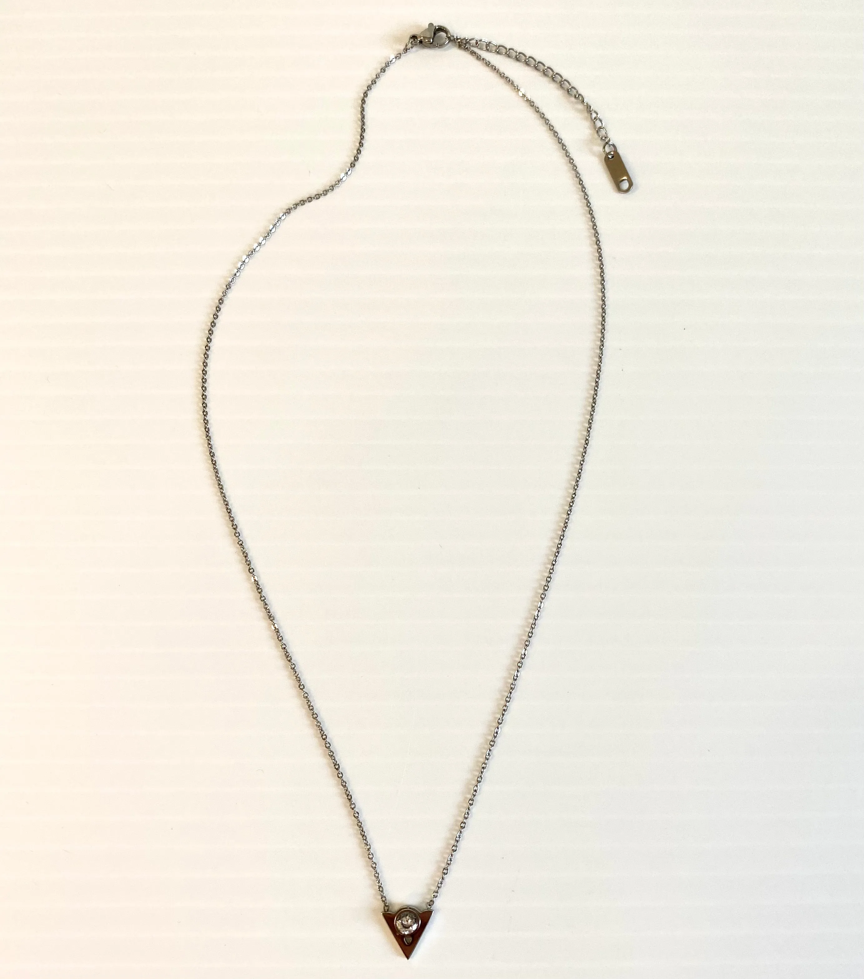 Fashion Accessories - Prism Shaped Necklace