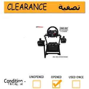 GT Omega Racing Wheel Stand (Wheel, Pedal and Shifter not included)- clearance
