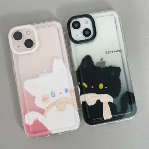 Kawaii Matching Cats Phonecases - Kimi