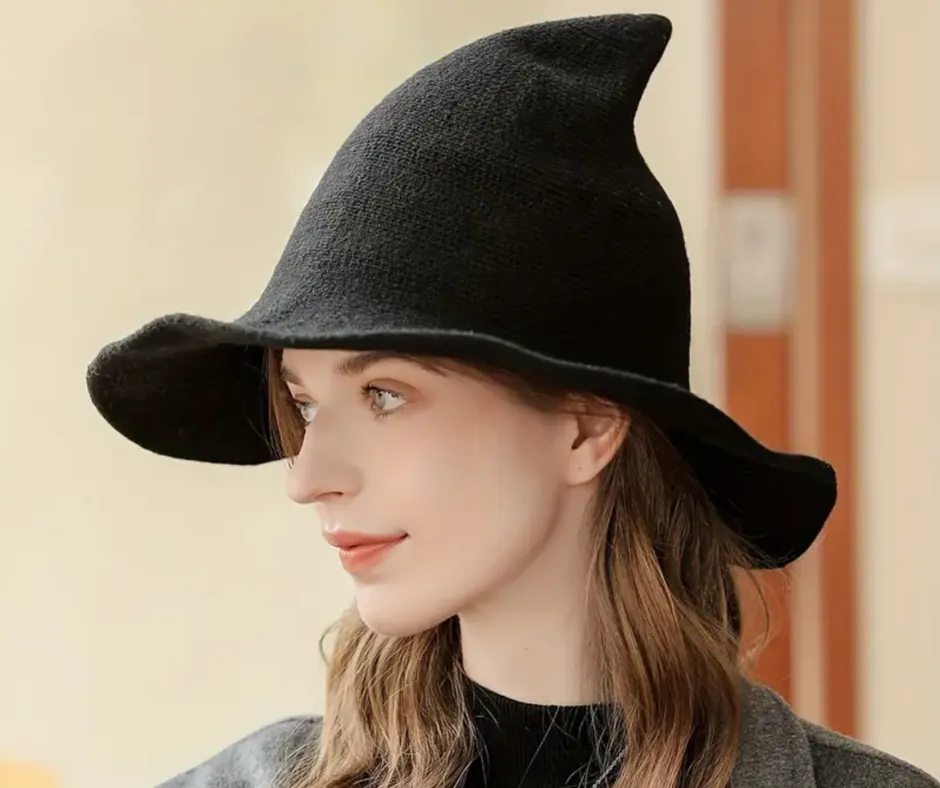 KNITTED WITCH HAT | WITCHY ACCESSORIES