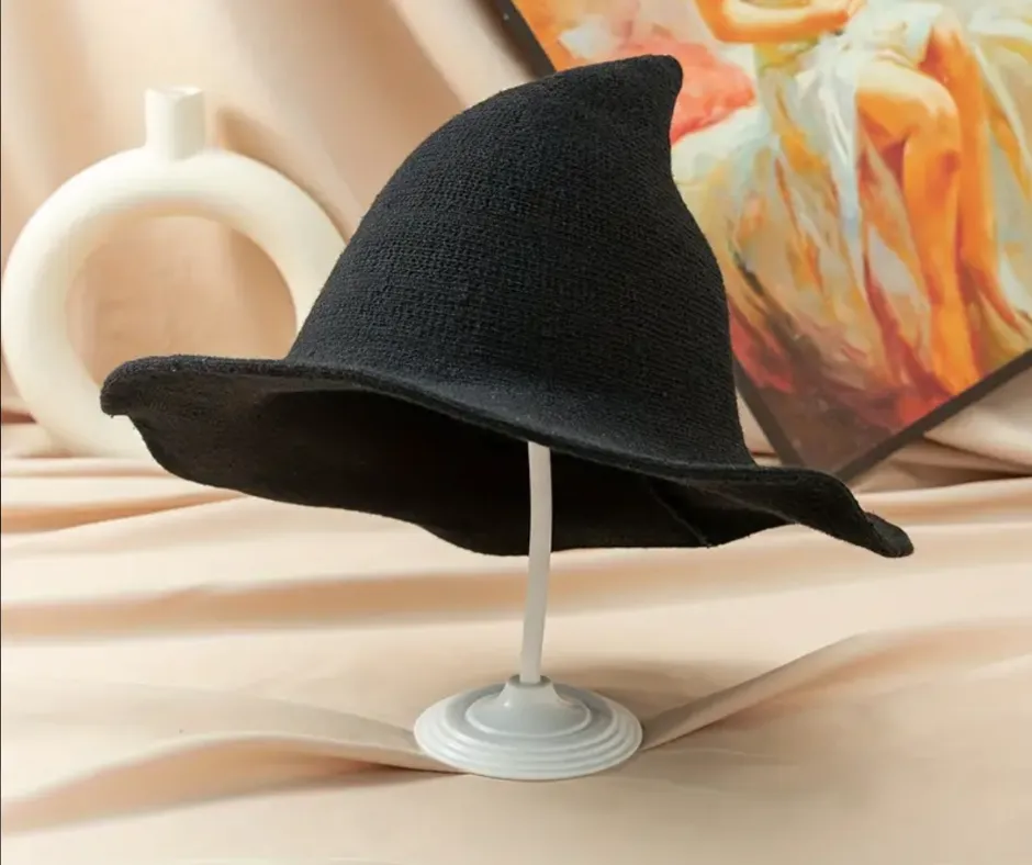 KNITTED WITCH HAT | WITCHY ACCESSORIES