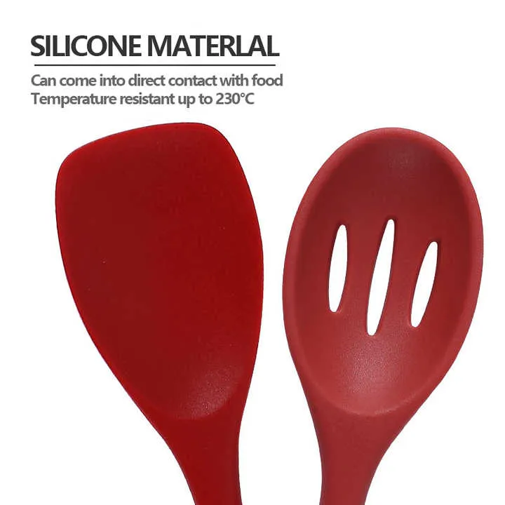Piece Silicone Cookware Set Stylish-مجموعة أواني طهي