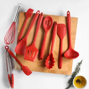 Piece Silicone Cookware Set Stylish-مجموعة أواني طهي