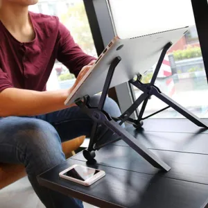 Portable Laptop Stand - Get The Stand Positioned Exactly The Way Youd Like
