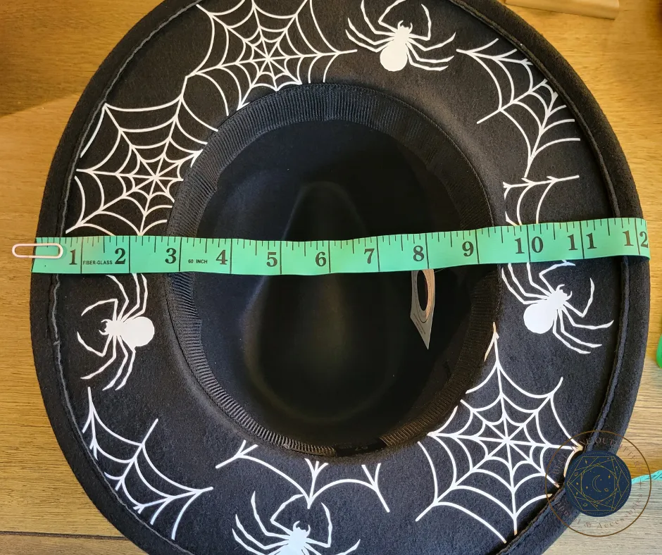 Spiderweb Fedora | Witchy Accessories