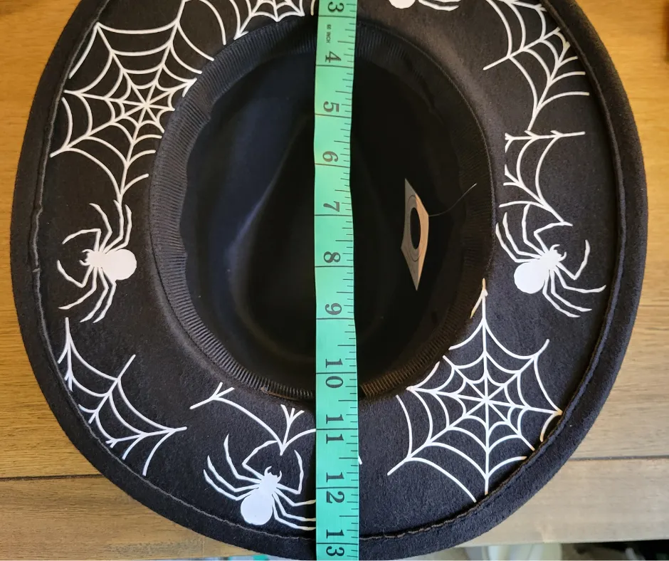 Spiderweb Fedora | Witchy Accessories