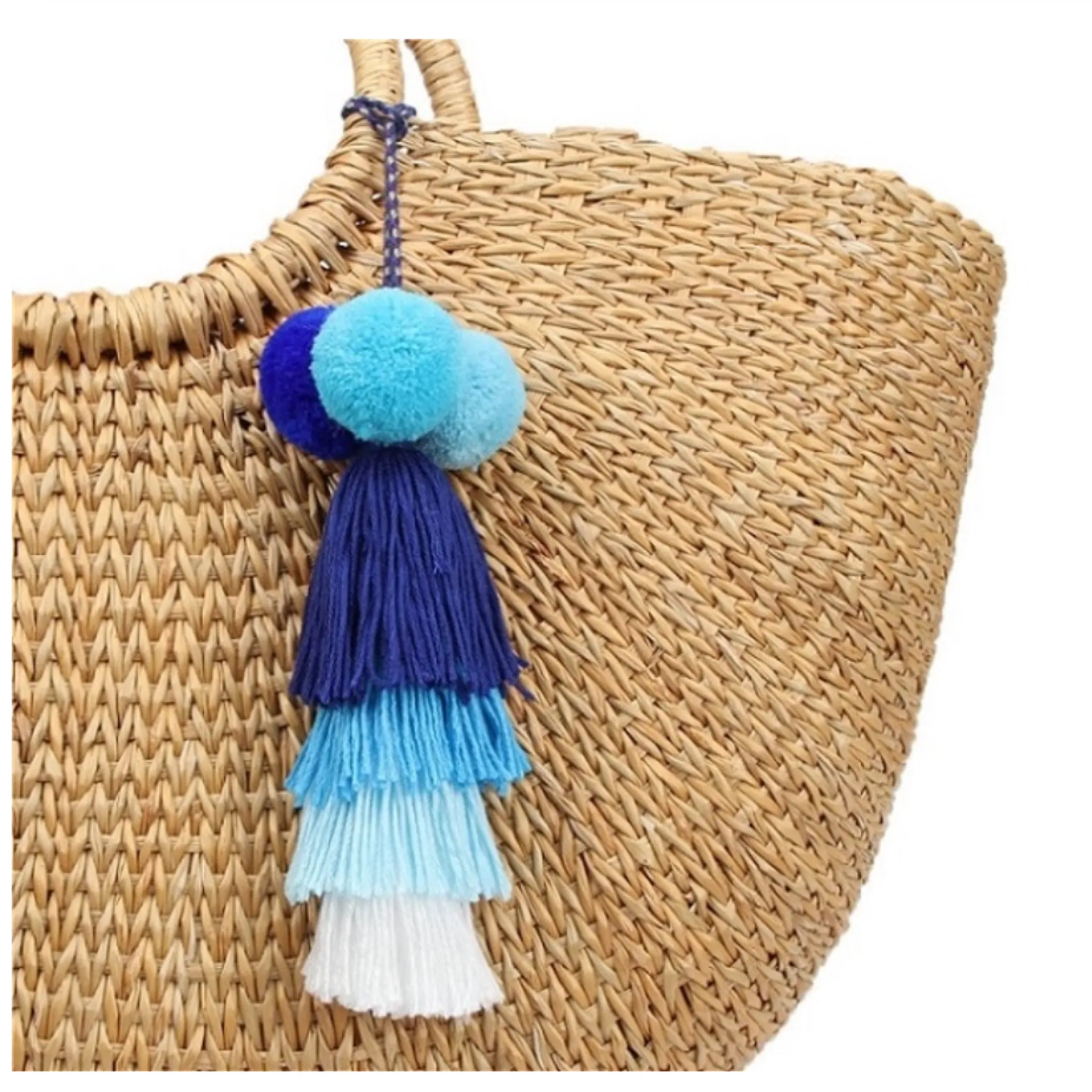 Tassel & Pom Pom Keychain Accessories