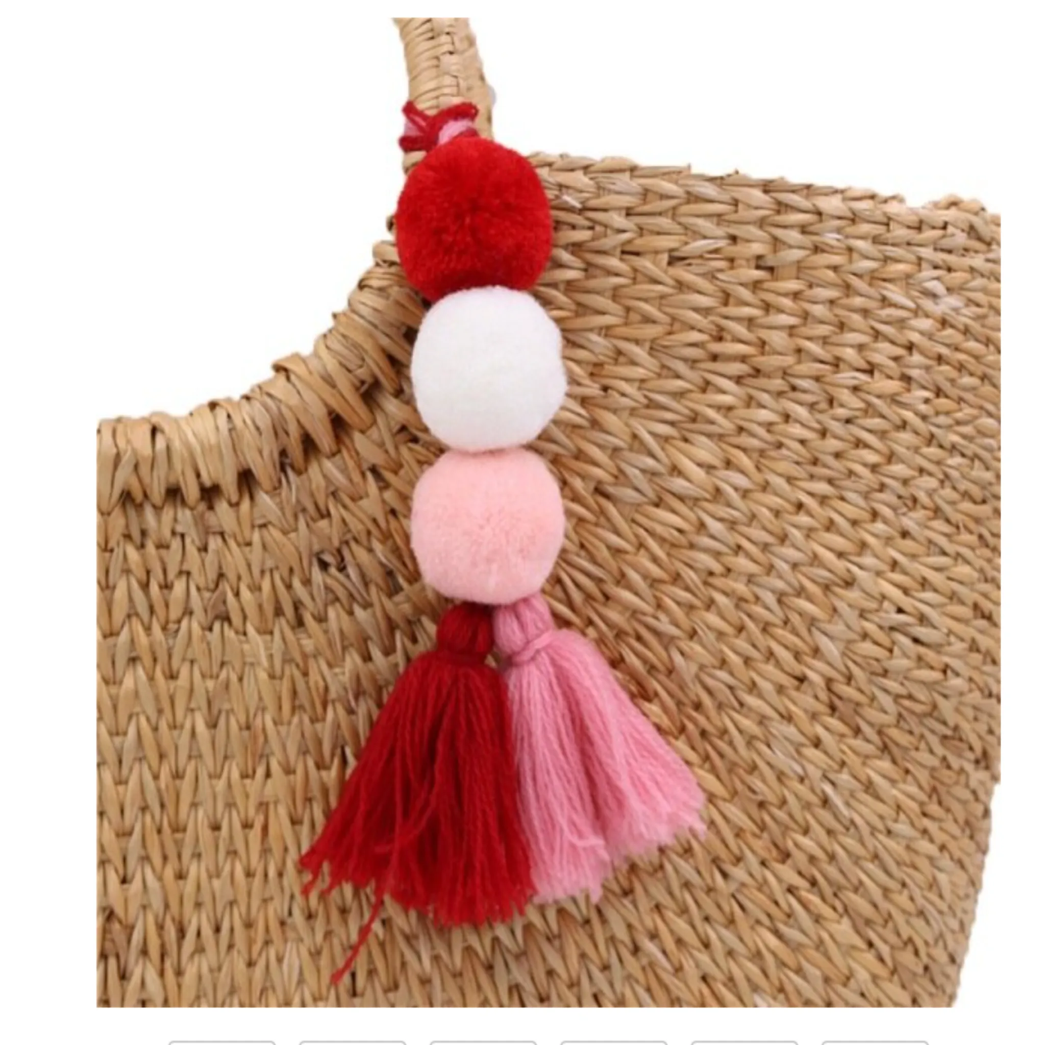 Tassel & Pom Pom Keychain Accessories