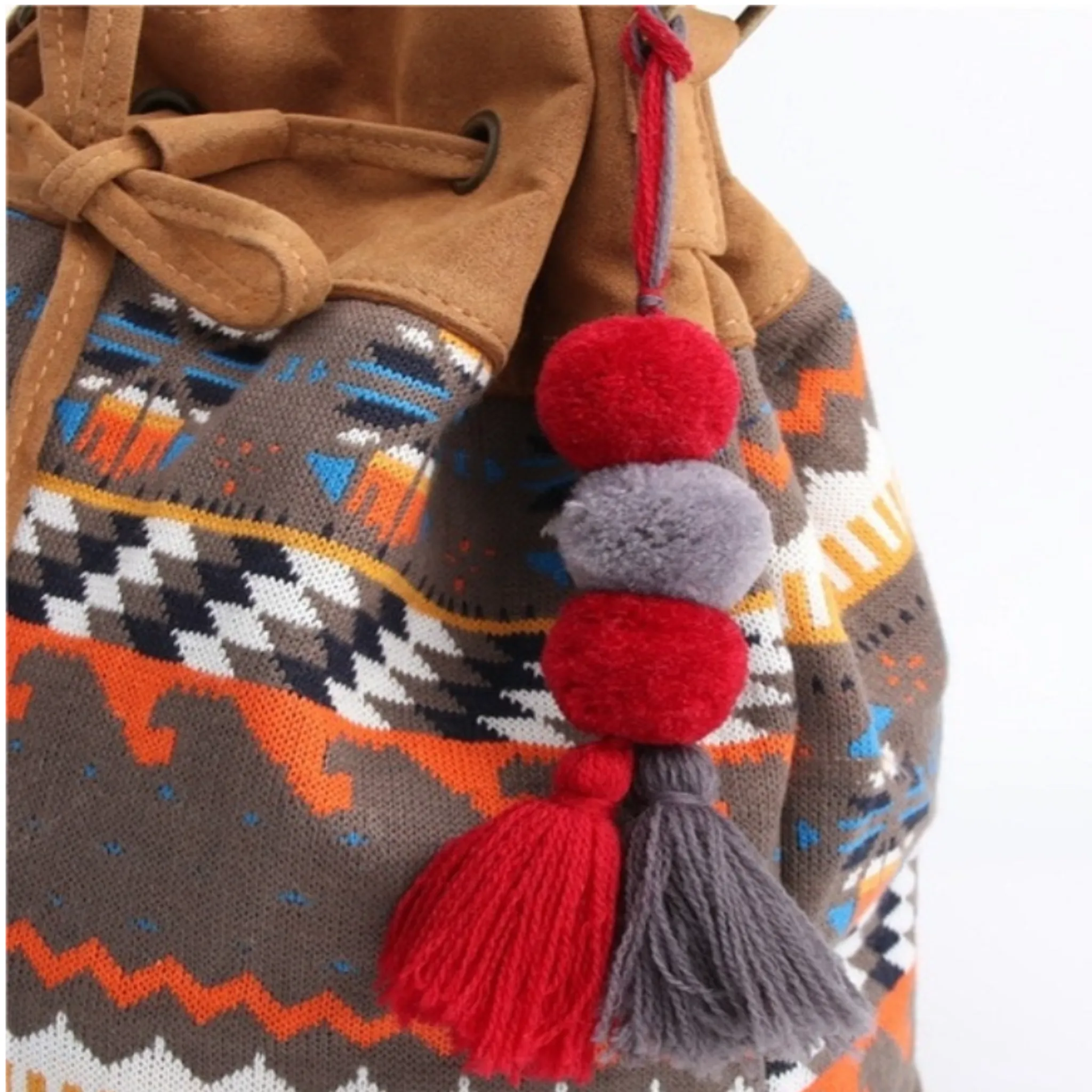 Tassel & Pom Pom Keychain Accessories