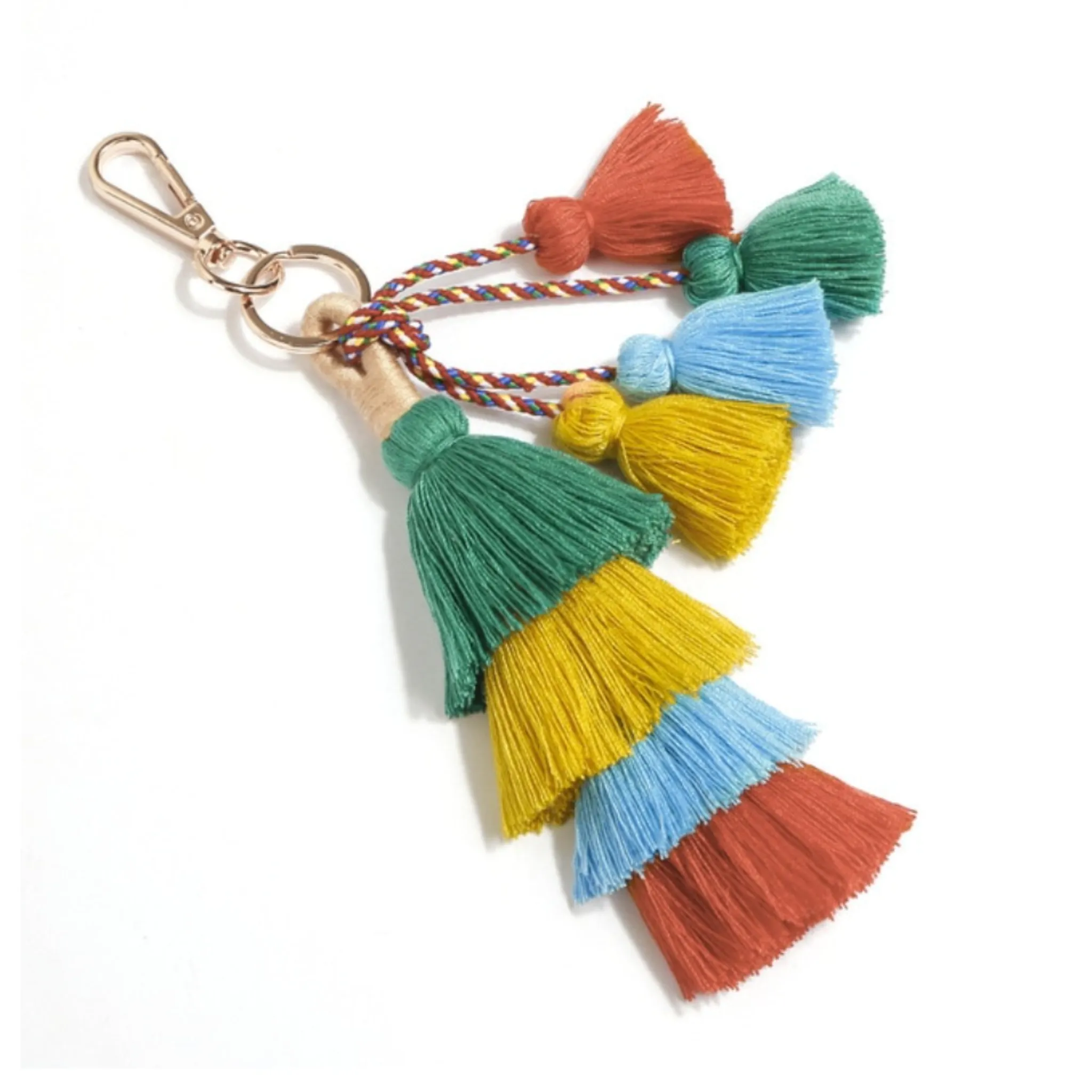 Tassel & Pom Pom Keychain Accessories