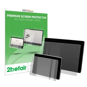 Tesla Model 3 Highland 2befair Screenprotector Voor en Achter