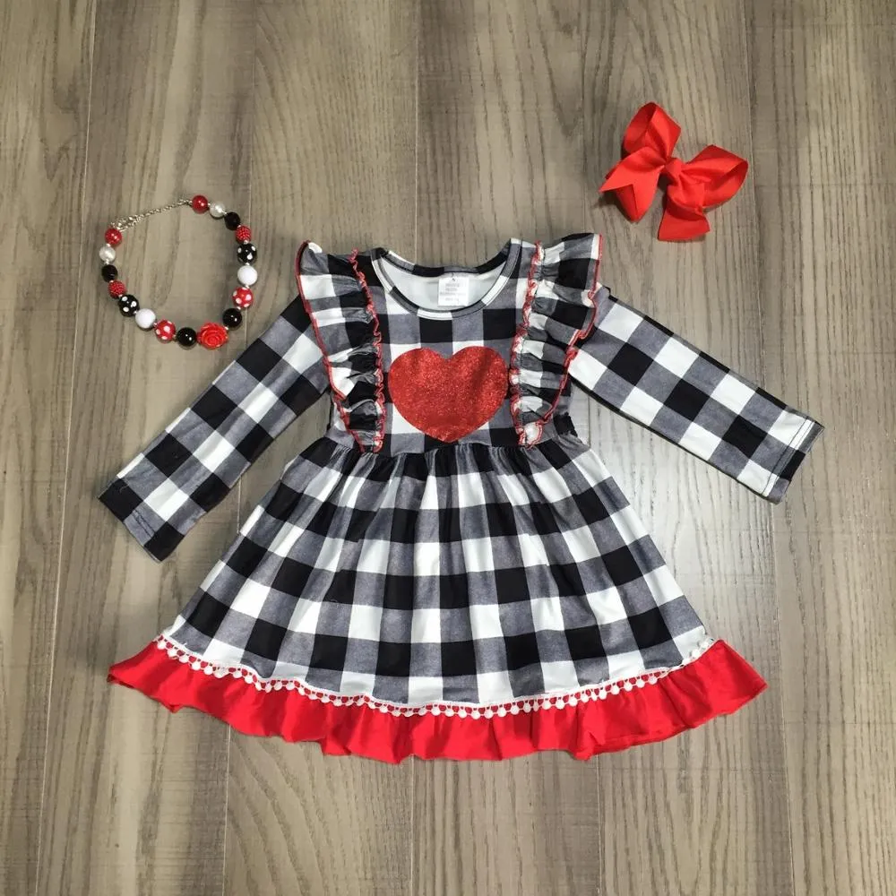 Valentine's Day Dress with Accessories
