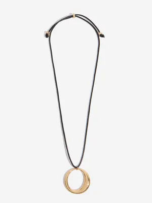 Westside Accessories Gold Pendant Choker